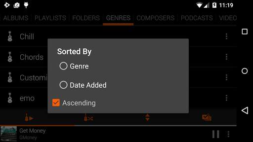 Dark Orange Theme screenshot 8