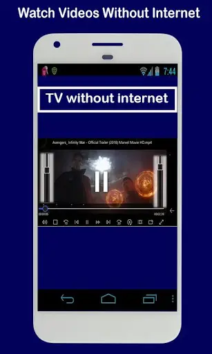 Free TV Offline Without Internet Prank screenshot 2