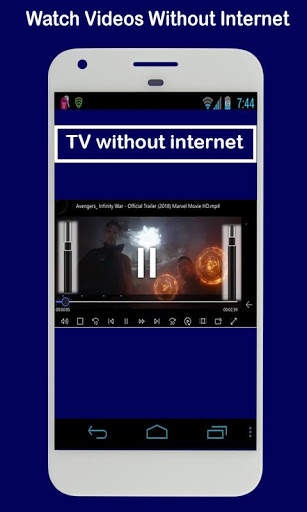 Free TV Offline Without Internet Prank screenshot 2