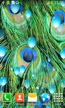 Peacock Live Wallpapers 4 تصوير الشاشة