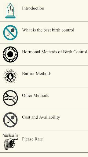 Contraception Methods 3 تصوير الشاشة
