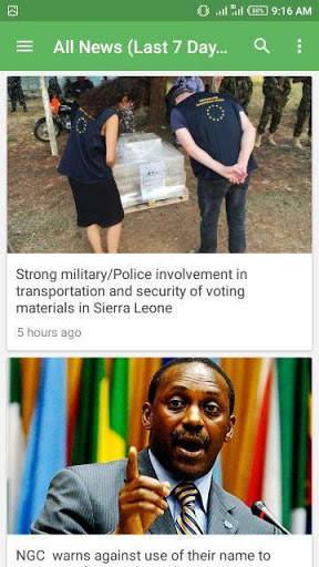 Sierra Leone News App screenshot 5