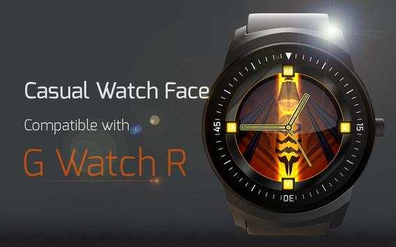 Casual Watch Face 4 تصوير الشاشة