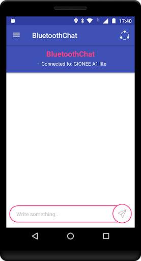 Bluetooth Chat (Messenger) screenshot 2