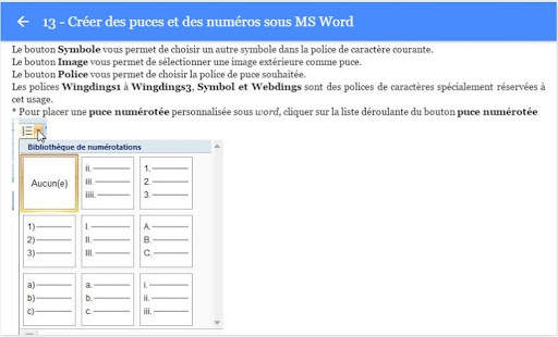 Formation-Apprendre Microsoft word screenshot 7