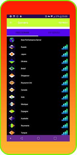 VPN Potato Fast Server & Unblock VPN Proxy screenshot 2