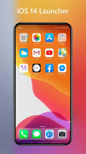 Launcher iOS 14 - Launcher for iPhone 12 screenshot 1