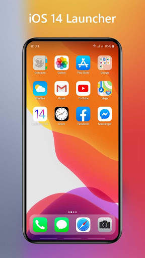 Launcher iOS 14 - Launcher for iPhone 12 screenshot 1