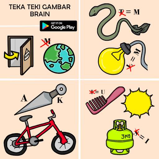Tebak Gambar - Teka Teki Gambar Brain Offline скриншот 8