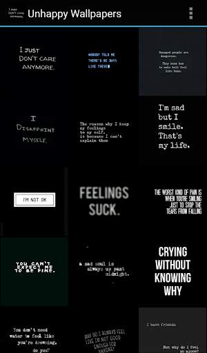 Unhappy Wallpapers screenshot 1