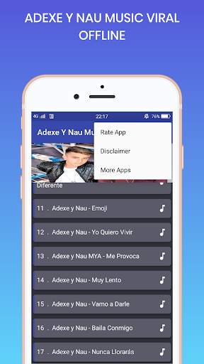 Adexe y Nau Musica Offline screenshot 4