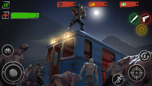 Zombie Survival Attack- Zombie Shooting Games 2021 screenshot 2
