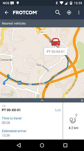 Frotcom for Smartphone screenshot 8