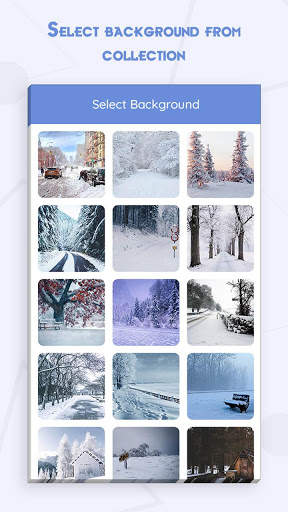 Snowfall Photo Editor screenshot 2