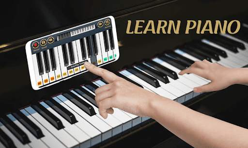 Play Piano keyboard: Real Piano Music Learn screenshot 1