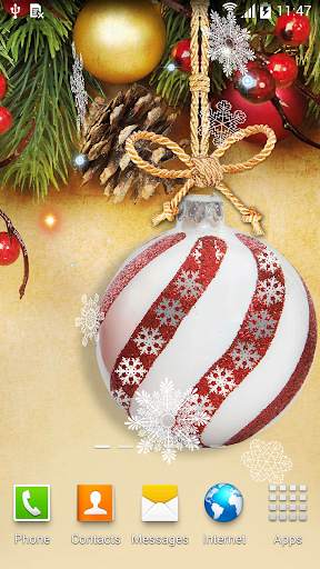Christmas Balls Live Wallpaper screenshot 3