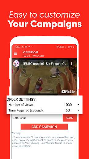 ViewBoost - View4View - Free Views for Video screenshot 5