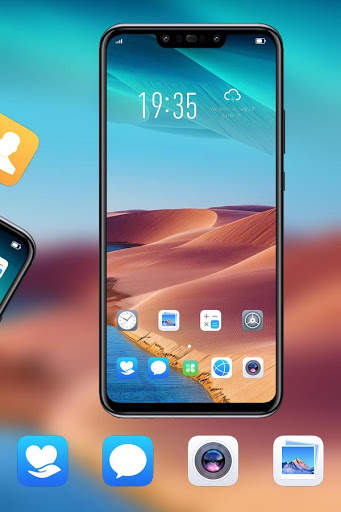 Theme for galaxy m10 mountain classic launcher screenshot 3