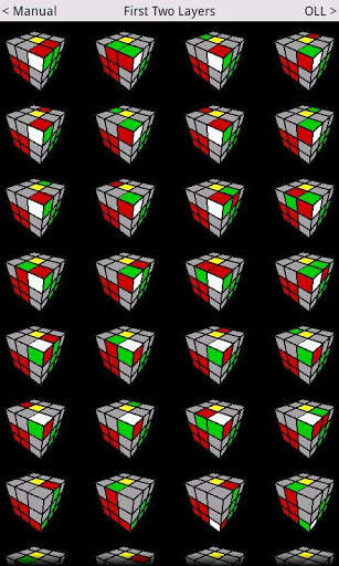 Speed Cube Algorithms Lite screenshot 1