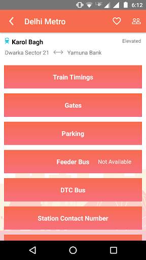 Delhi Metro Timings screenshot 6