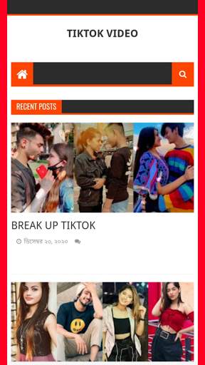 Tiktok & Likee video player with all social media screenshot 3