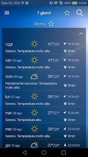 freemeteo screenshot 3