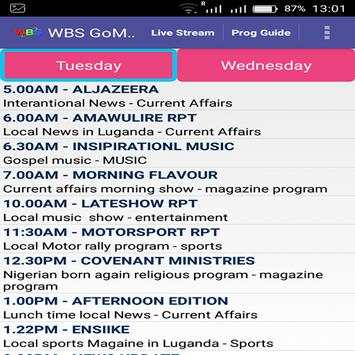 WBS GoMob screenshot 1