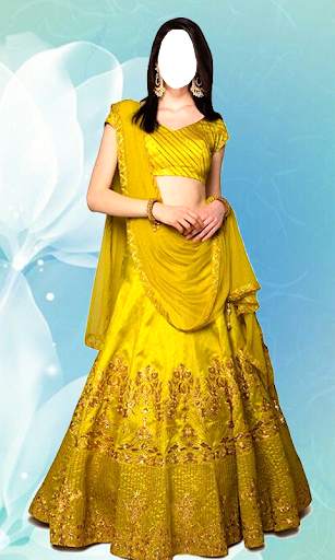 Lehenga Choli Photo Editor screenshot 1