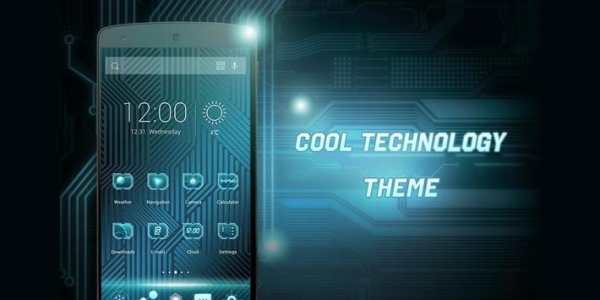 Cool Technology - Solo Launcher Theme screenshot 1