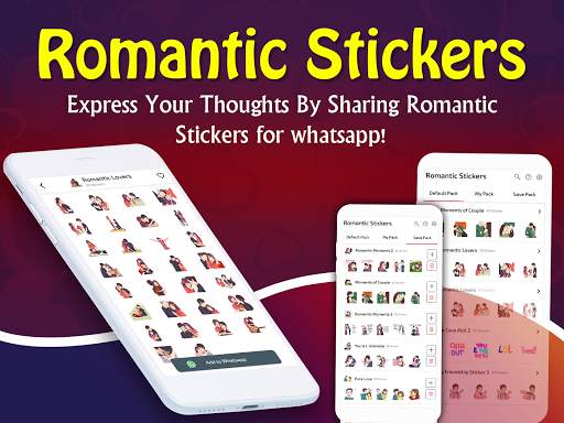 Romantic Stickers for WhatsApp screenshot 9