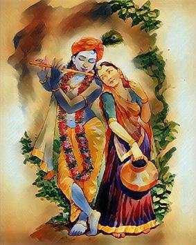 Shree Krishna HD Wallpaper (Background) screenshot 1