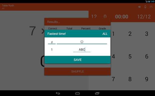 Multiplication Memorizer screenshot 22