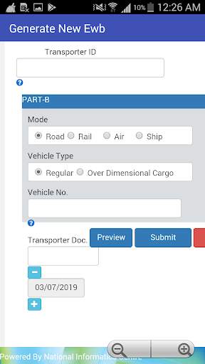 Smart E way bill Generate Mobile screenshot 3