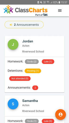 ClassCharts Parents screenshot 1