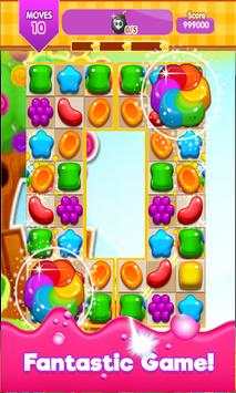 Candy Gummy Match 3 2017 screenshot 3
