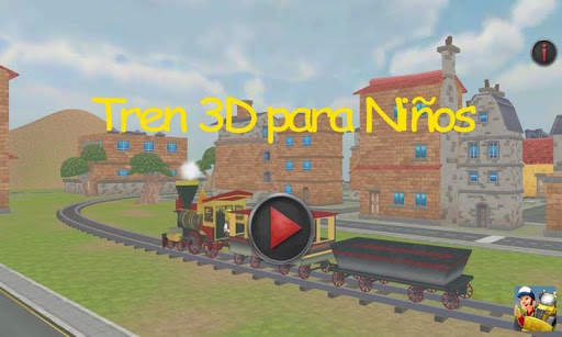 Tren 3D juego para niños screenshot 1