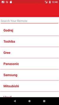 Godrej AC Remote Control screenshot 2