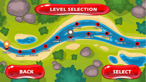 River Crossing Boat Racing: Paddle Driving Games screenshot 5