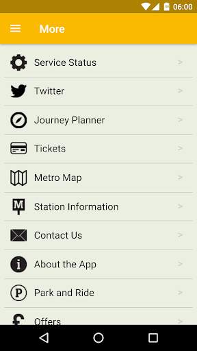 Tyne and Wear Metro App screenshot 5