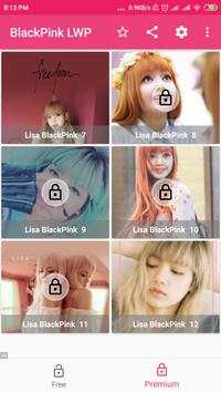 Lisa Blackpink Live Wallpaper screenshot 2