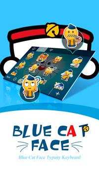 Blue Cat Face screenshot 3
