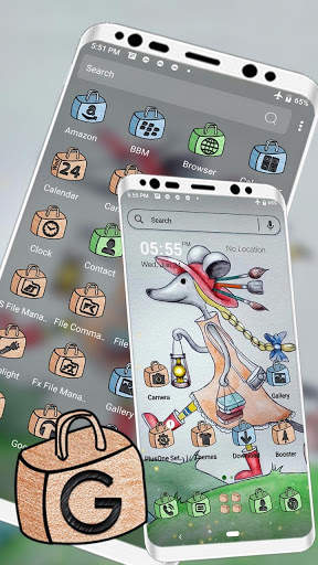 Mice Cartoon Launcher Theme screenshot 4