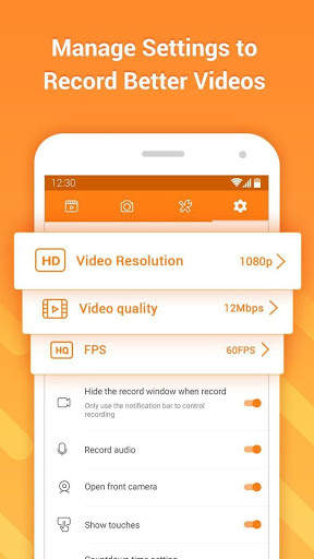 Screen Recorder,Éditeur vidéo pour jeux-Dorecorder screenshot 4