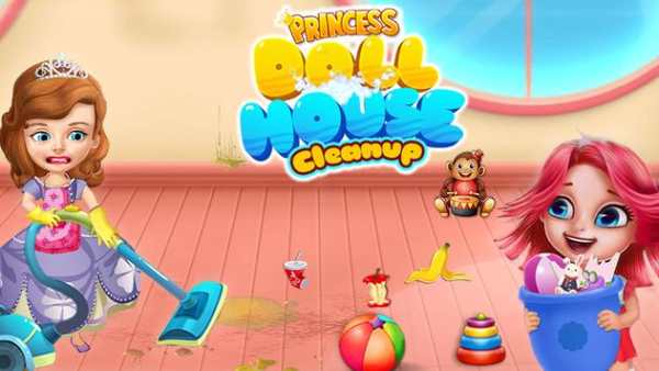 👸 💕 Sofia Cleaning game: DollHouse Decoration screenshot 1