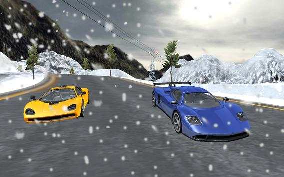 Snow Car Driving 2019 screenshot 5