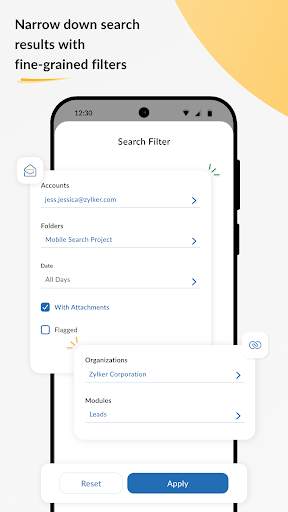 Search across Zoho- Zia Search screenshot 3