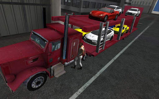 Car Transporter 3D Truck Sim screenshot 1