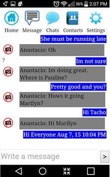 Melero Messenger screenshot 1