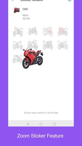 Bikes Sticker for WhatsApp screenshot 3