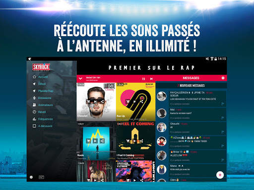 Skyrock Radio screenshot 17